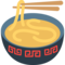 Steaming Bowl emoji on Mozilla